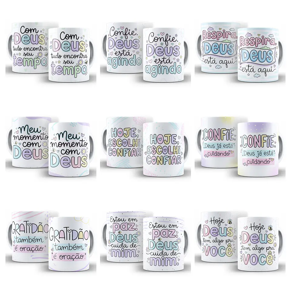 25 Artes para Caneca Salmo Do Dia Frases Arquivo Editável  1