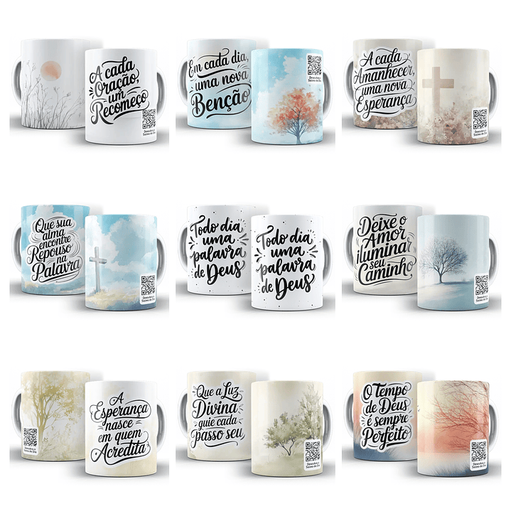 25 Artes para Caneca Salmo Do Dia Frases Arquivo Editável  2