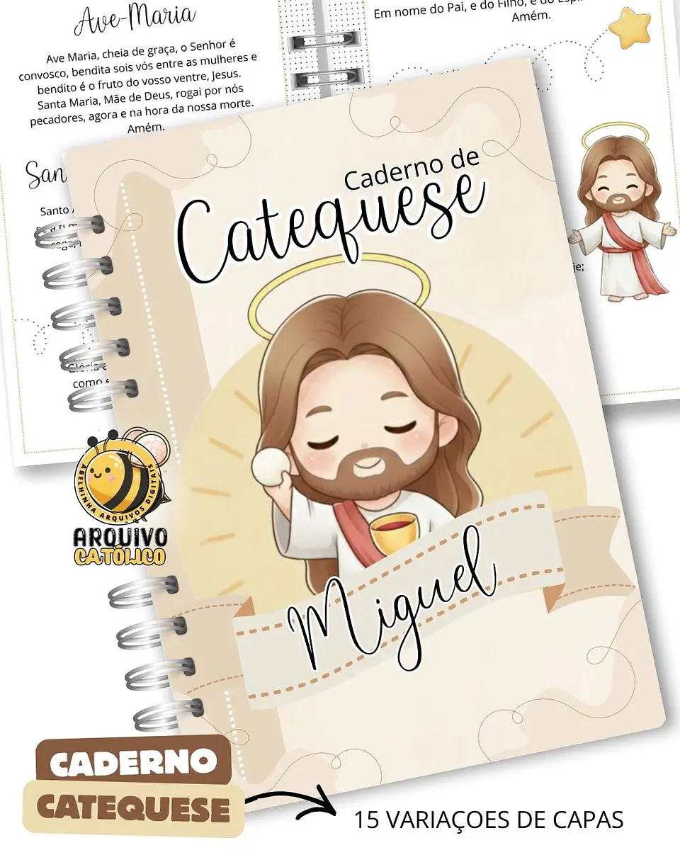 Arquivo Caderno Catequese e Crisma Arquivo em Pdf  1