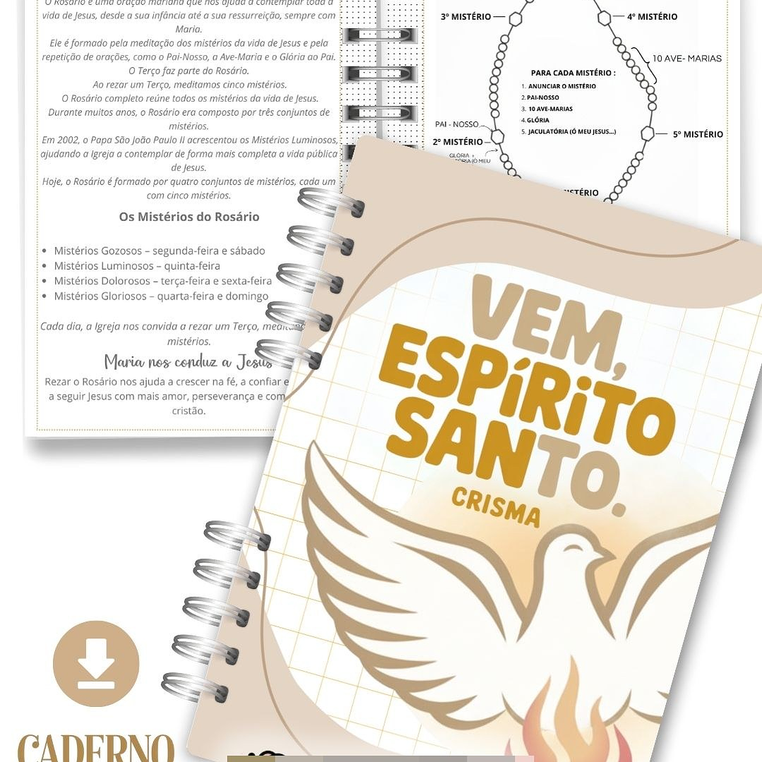 Arquivo Caderno Catequese e Crisma Arquivo em Pdf  4