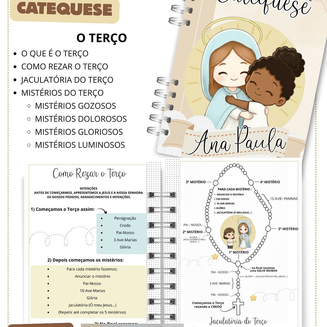 Arquivo Caderno Catequese e Crisma Arquivo em Pdf  9