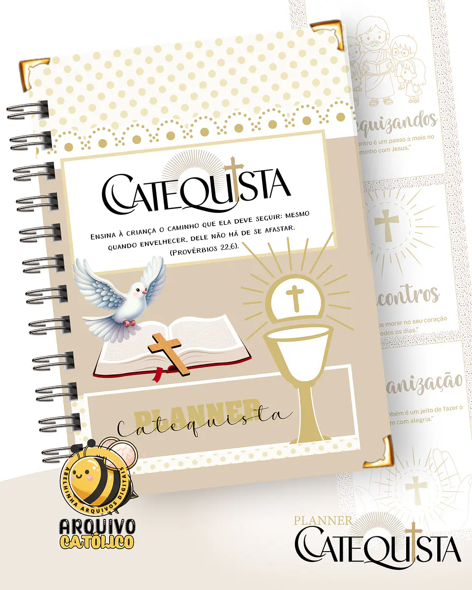 Arquivo Planner Catequista Catequese Arquivo em Pdf 1