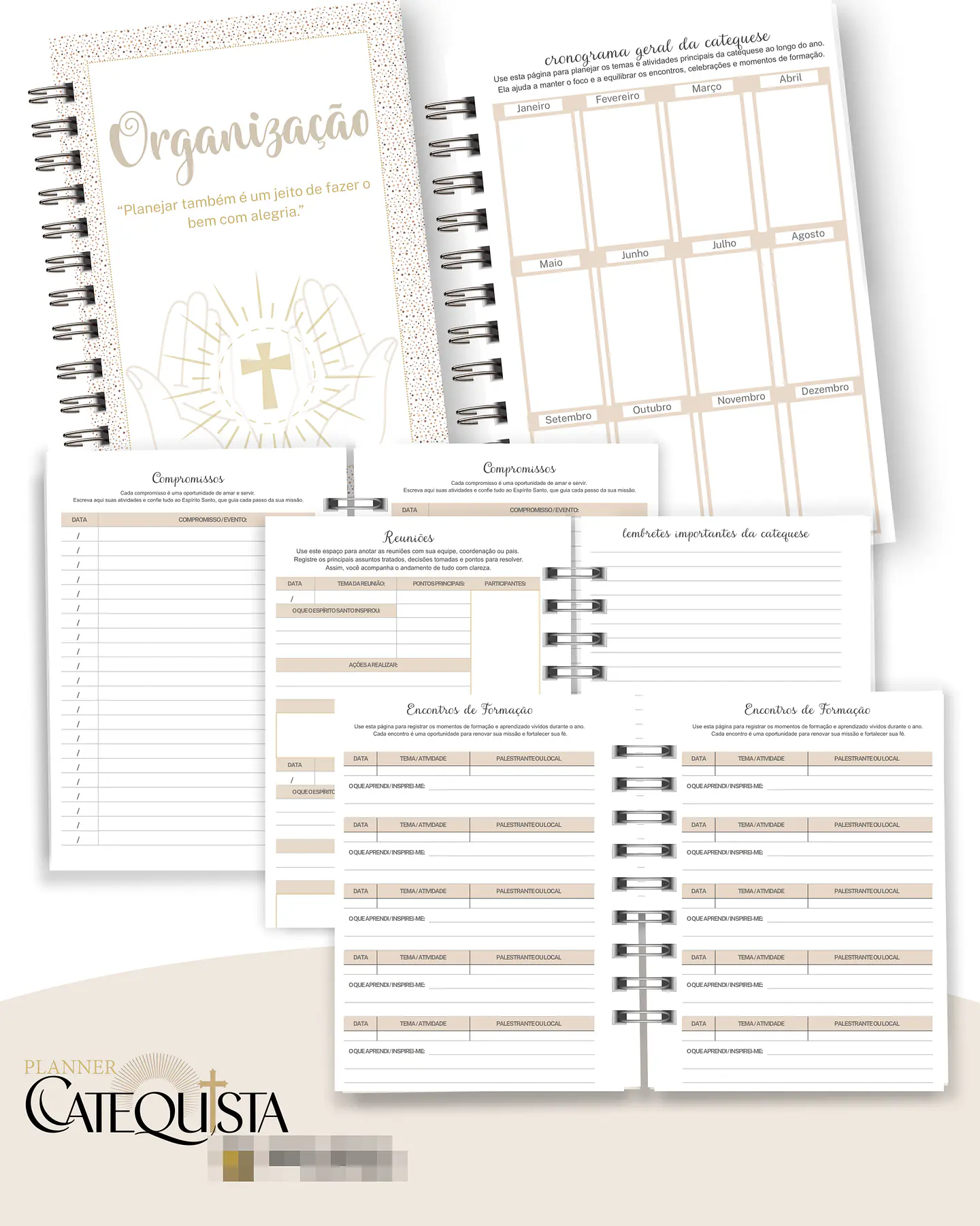 Arquivo Planner Catequista Catequese Arquivo em Pdf 2