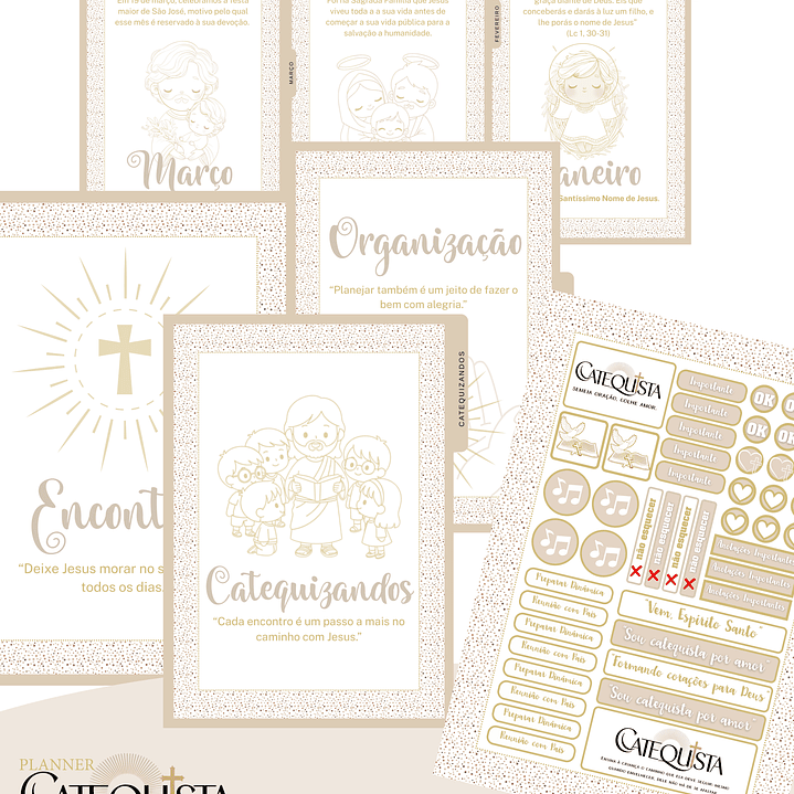 Arquivo Planner Catequista Catequese Arquivo em Pdf 8