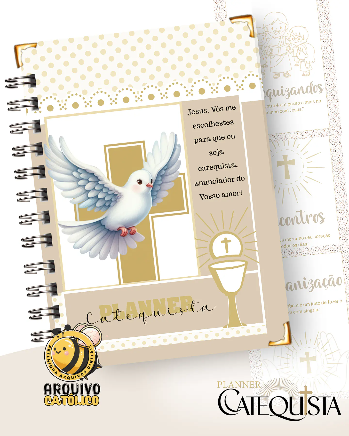 Arquivo Planner Catequista Catequese Arquivo em Pdf 9