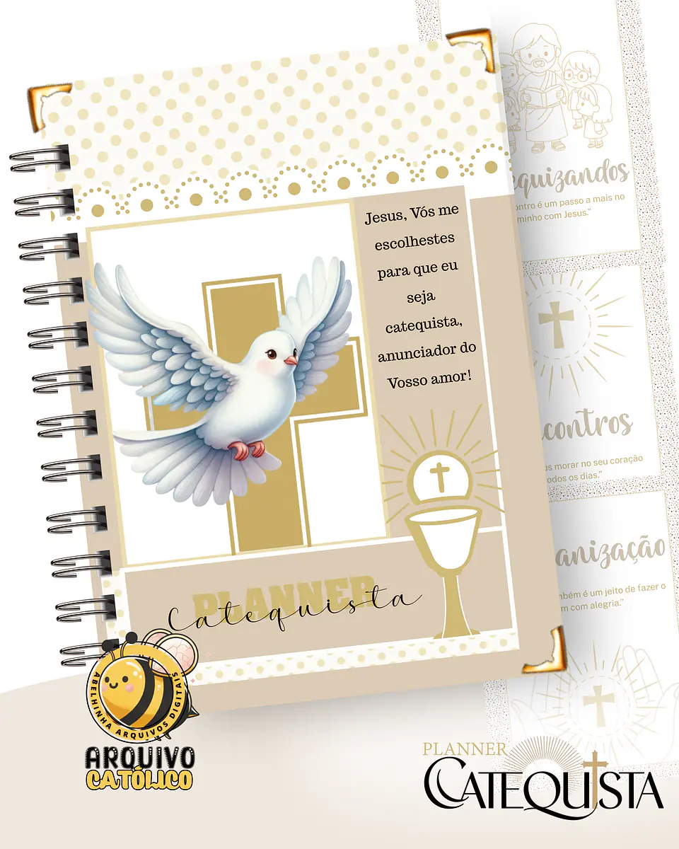 Arquivo Planner Catequista Catequese Arquivo em Pdf 9