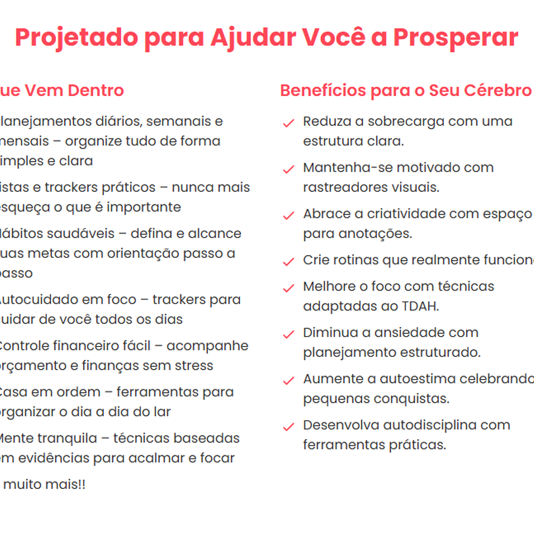 Arquivo Planner sem Caos - TDAH Arquivo em Pdf #3577 6