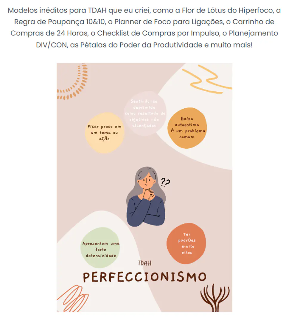 Arquivo Planner sem Caos - TDAH Arquivo em Pdf #3577 8