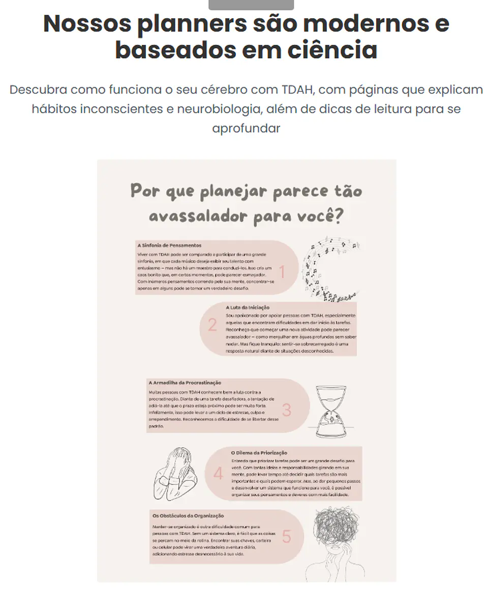 Arquivo Planner sem Caos - TDAH Arquivo em Pdf #3577 11