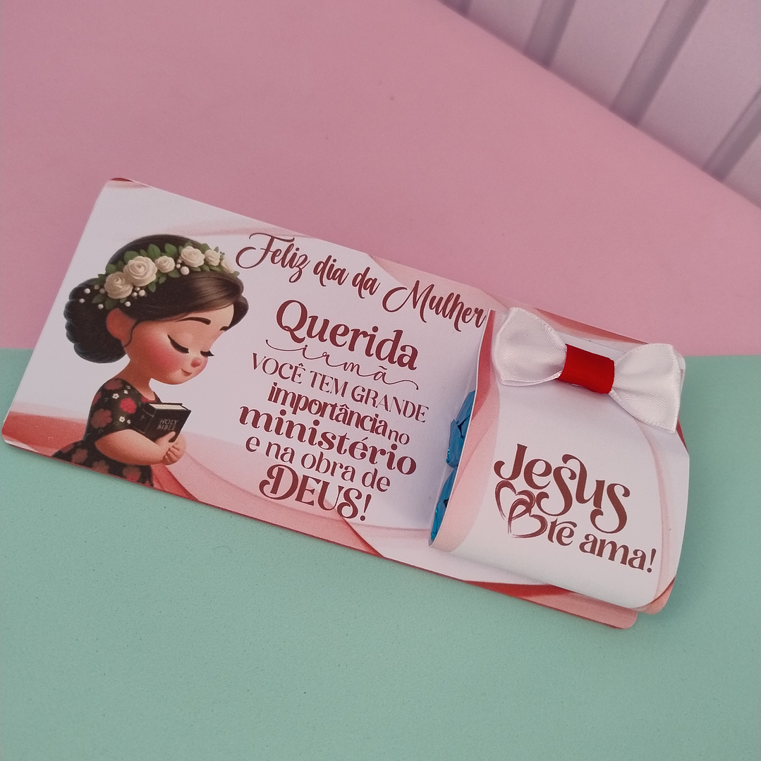 6 Artes para Card Dia da Mulher Cristã Arquivo em Pdf  4