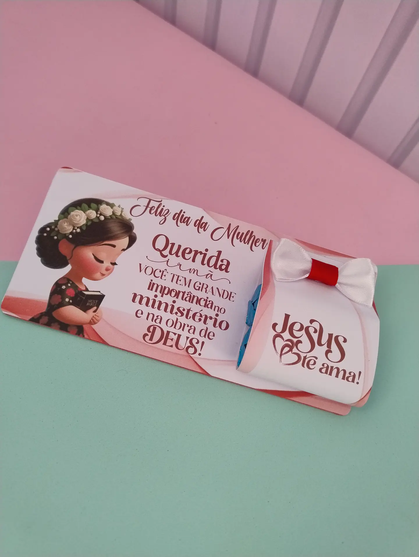 6 Artes para Card Dia da Mulher Cristã Arquivo em Pdf  4