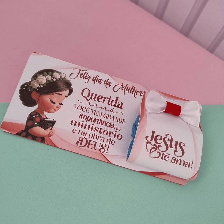 6 Artes para Card Dia da Mulher Cristã Arquivo em Pdf  4