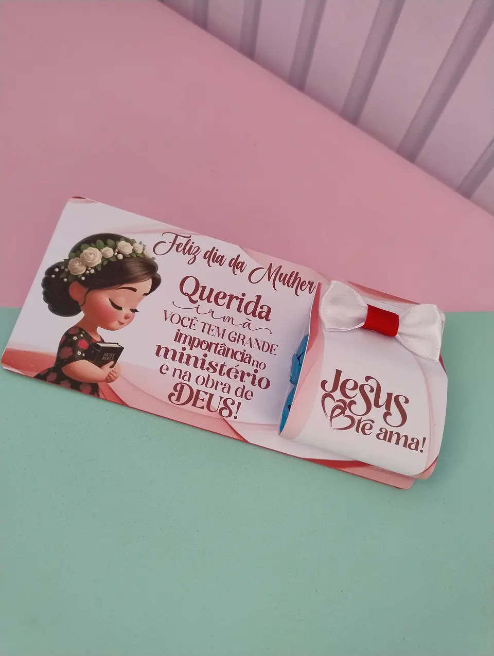 6 Artes para Card Dia da Mulher Cristã Arquivo em Pdf  4