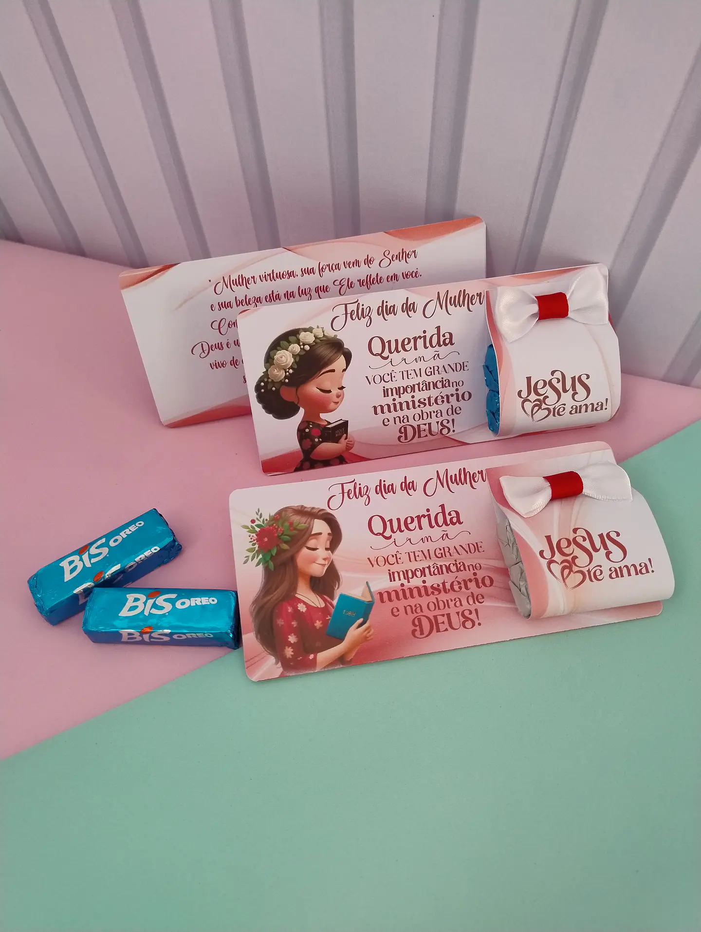 6 Artes para Card Dia da Mulher Cristã Arquivo em Pdf  5