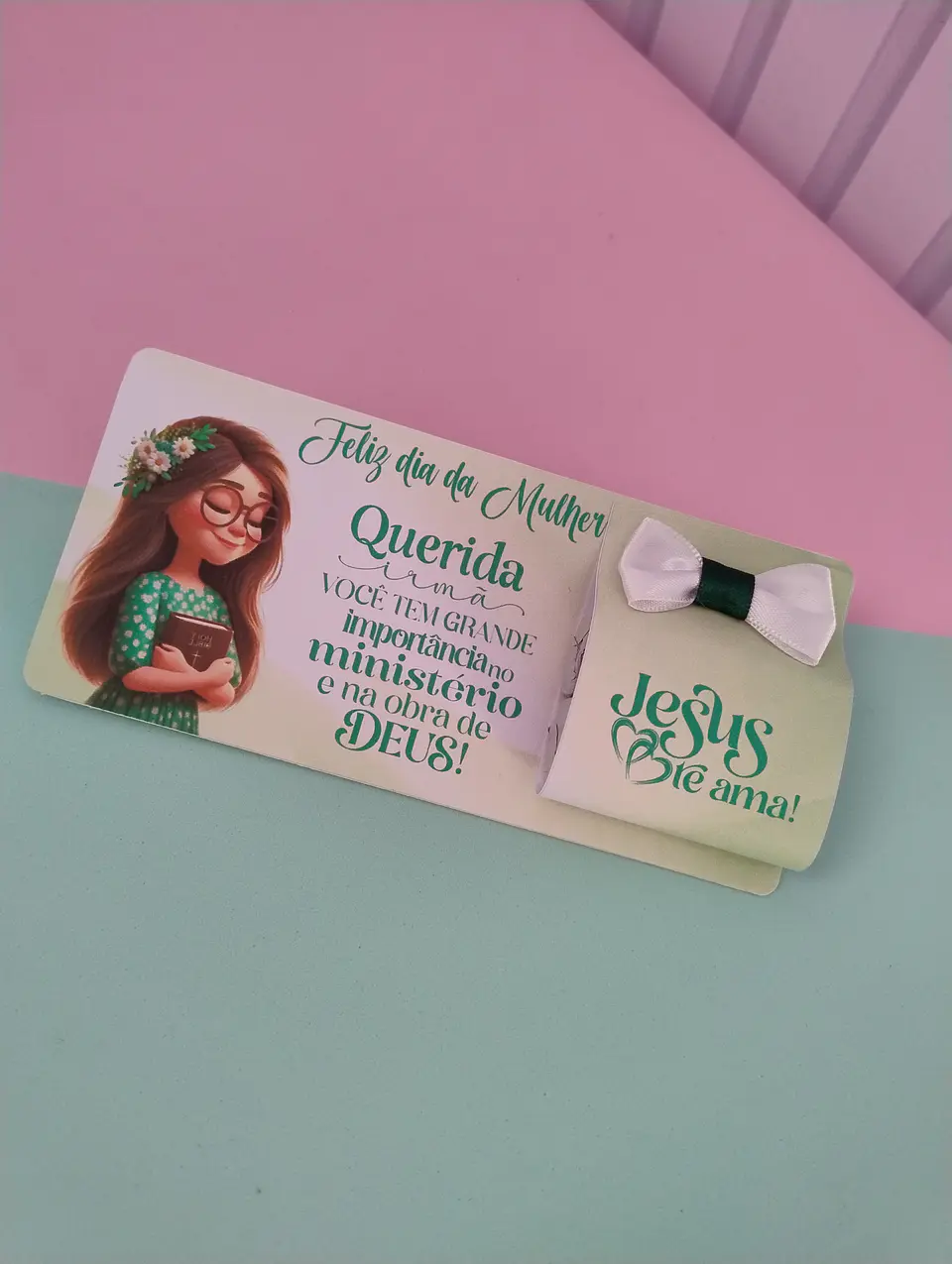 6 Artes para Card Dia da Mulher Cristã Arquivo em Pdf  7