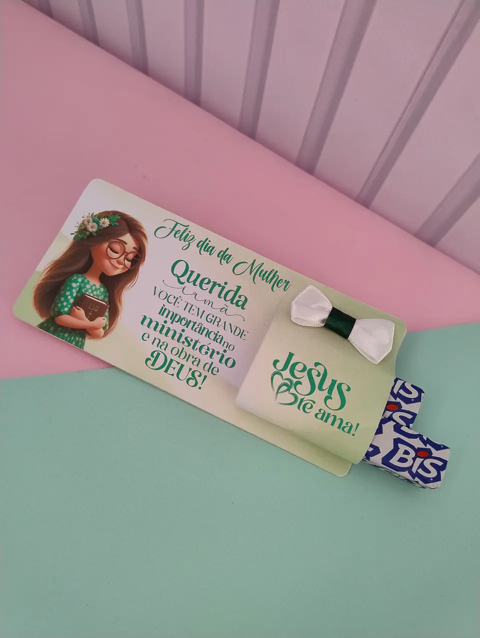 6 Artes para Card Dia da Mulher Cristã Arquivo em Pdf  8