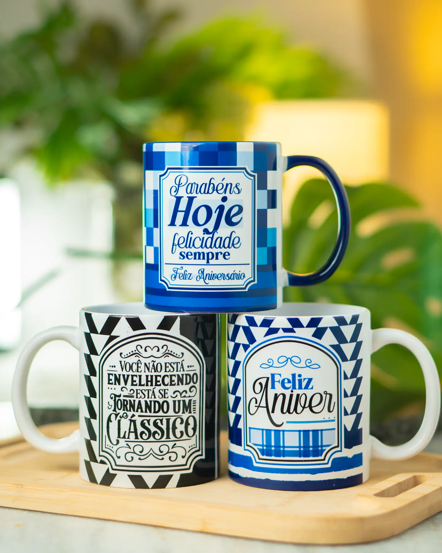 22 Artes para Caneca Feliz Aniversário Arquivo em Png 2