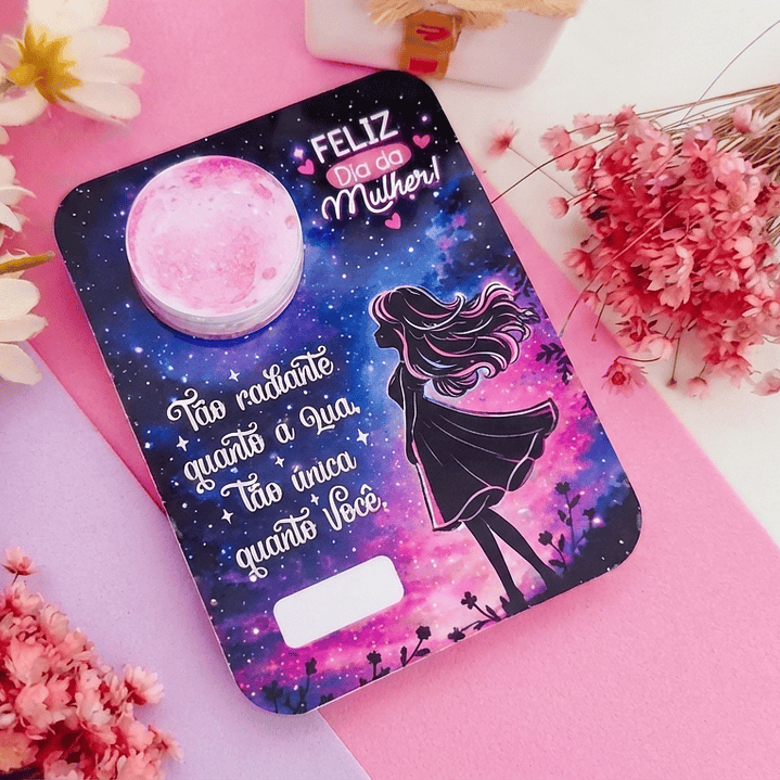 Arquivo Cartão Potinho de creme Dia das Mulheres Arquivo em Pdf  1