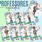 Arquivos Capas para Encadernação Professores Mascote Arquivo editável  - Thumbnail 2