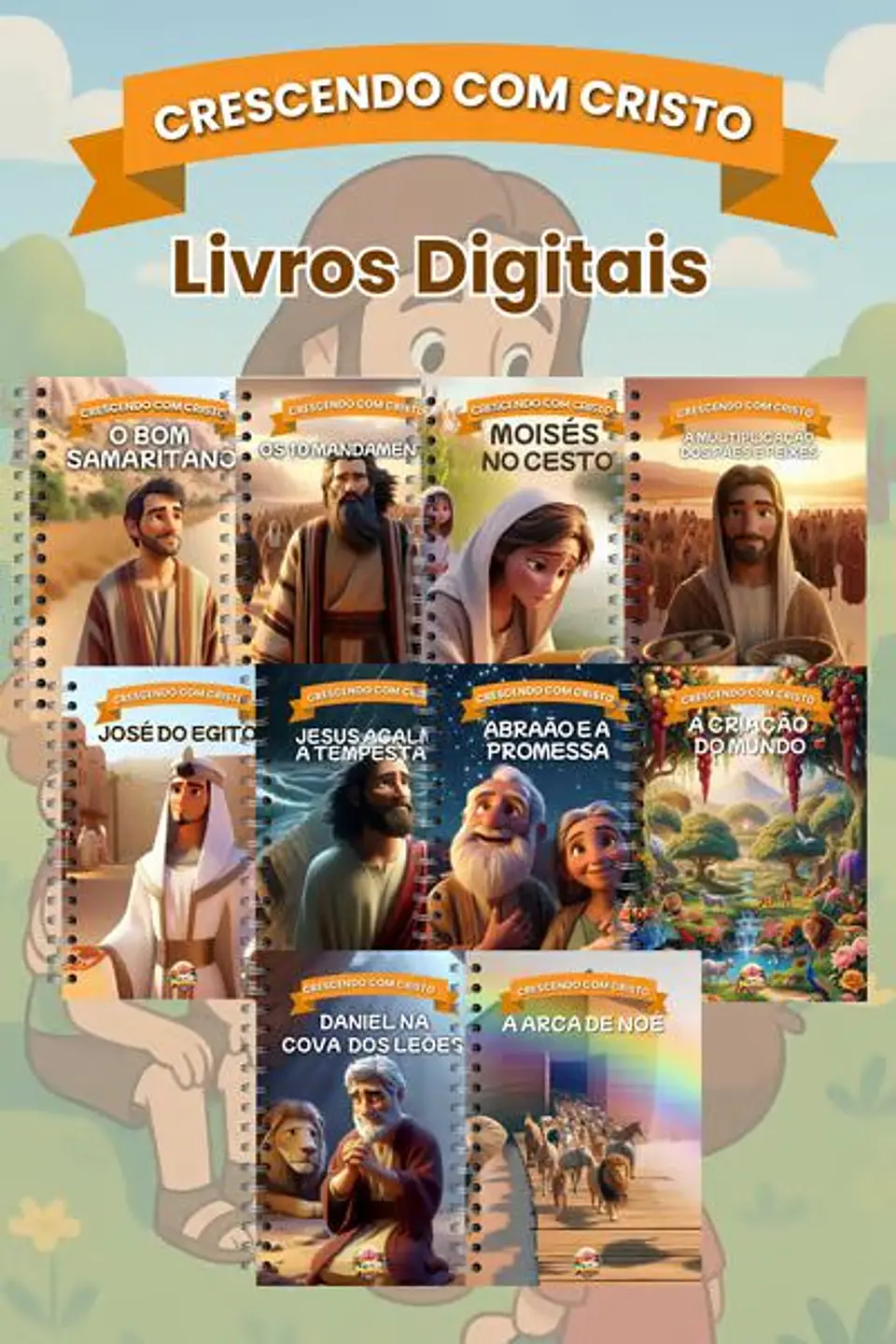 Arquivos Minha Bíblia em Desenhos Arquivo em Pdf  3