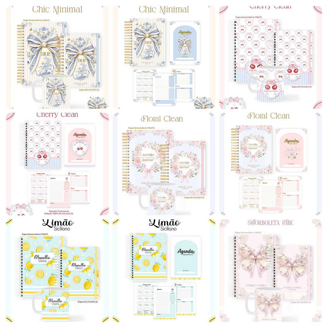 Arquivos para Encadernação Volta as Aulas Adulto e Teen Arquivo em Pdf 5