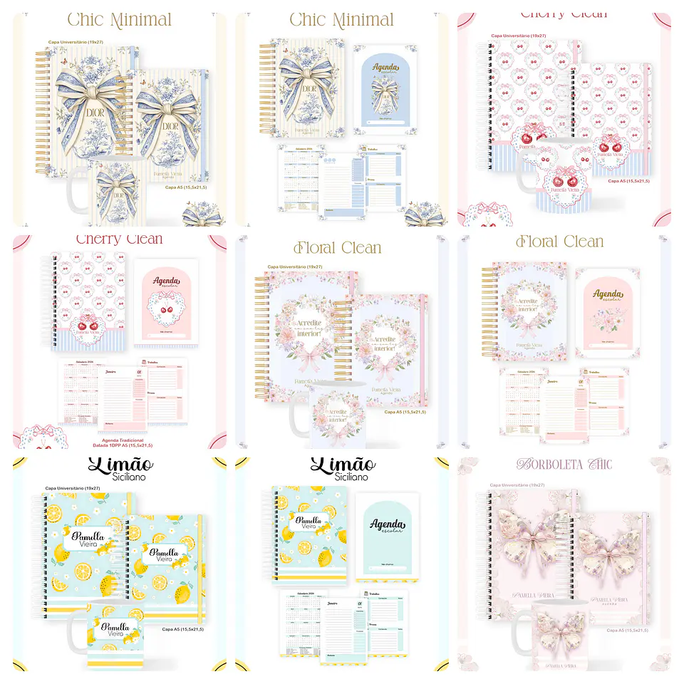 Arquivos para Encadernação Volta as Aulas Adulto e Teen Arquivo em Pdf 5