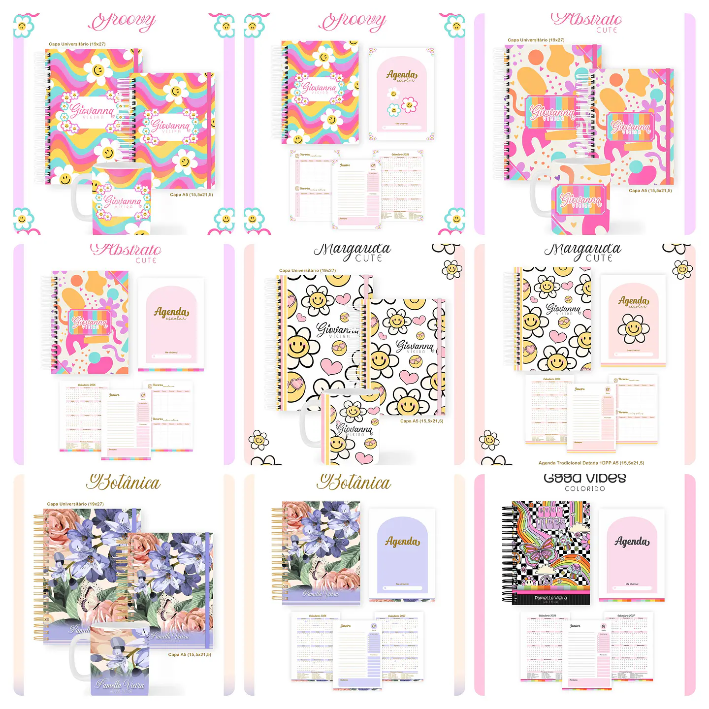 Arquivos para Encadernação Volta as Aulas Adulto e Teen Arquivo em Pdf 7