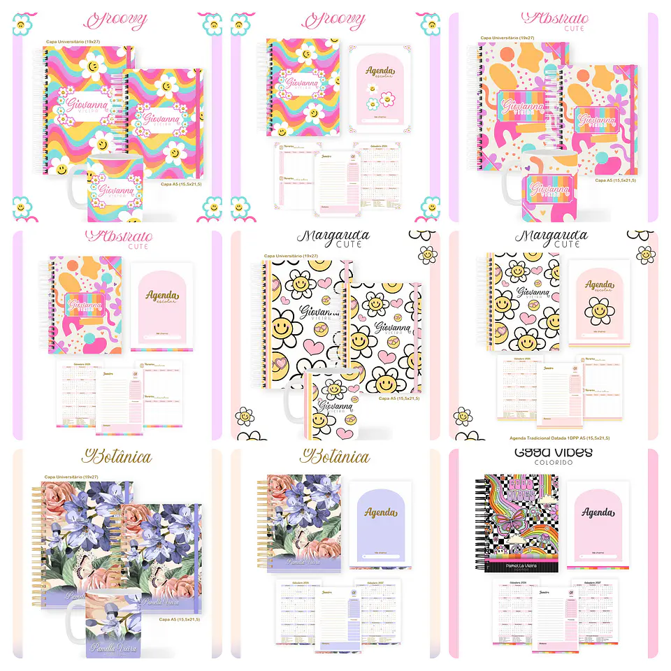 Arquivos para Encadernação Volta as Aulas Adulto e Teen Arquivo em Pdf 7