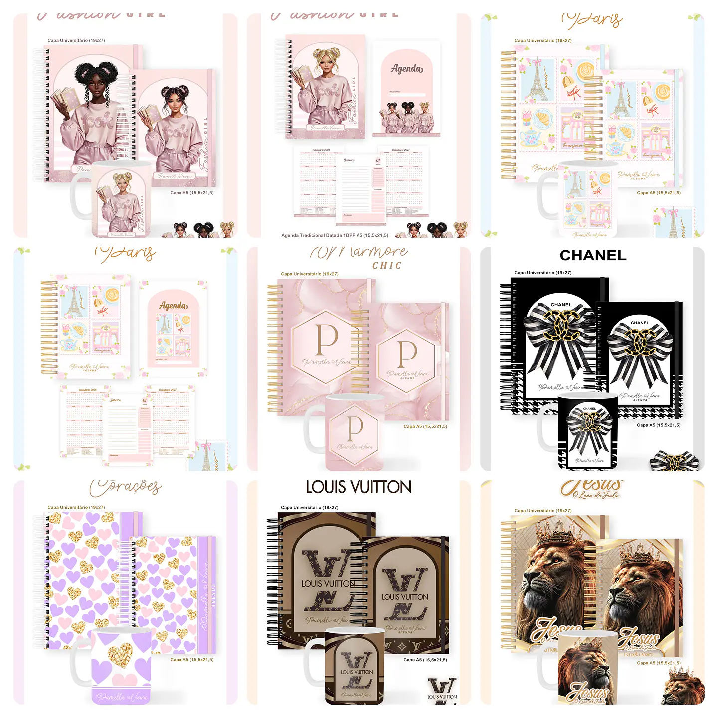 Arquivos para Encadernação Volta as Aulas Adulto e Teen Arquivo em Pdf 8