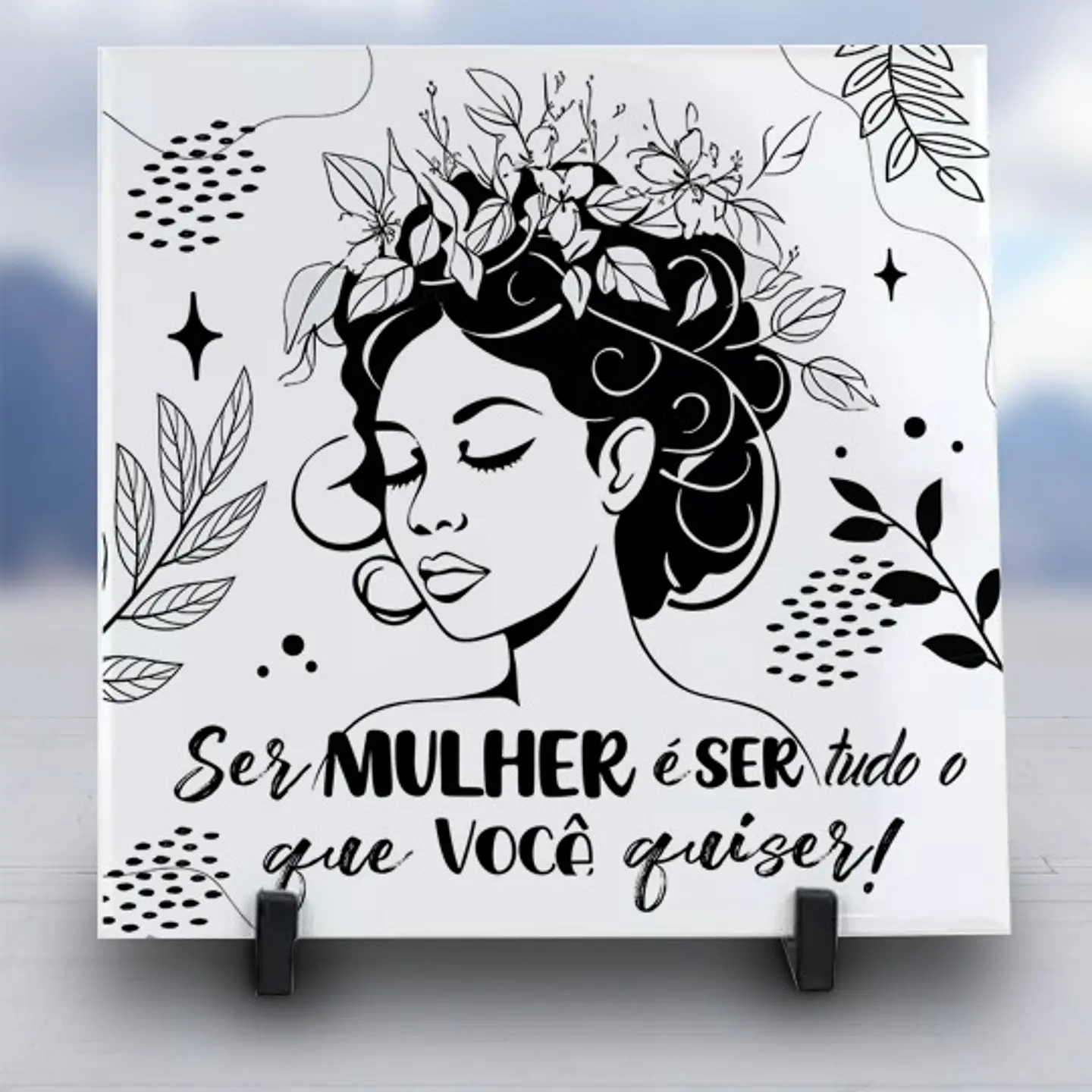 5 Artes para Azulejo Dia das Mulheres Arquivo Editável  3