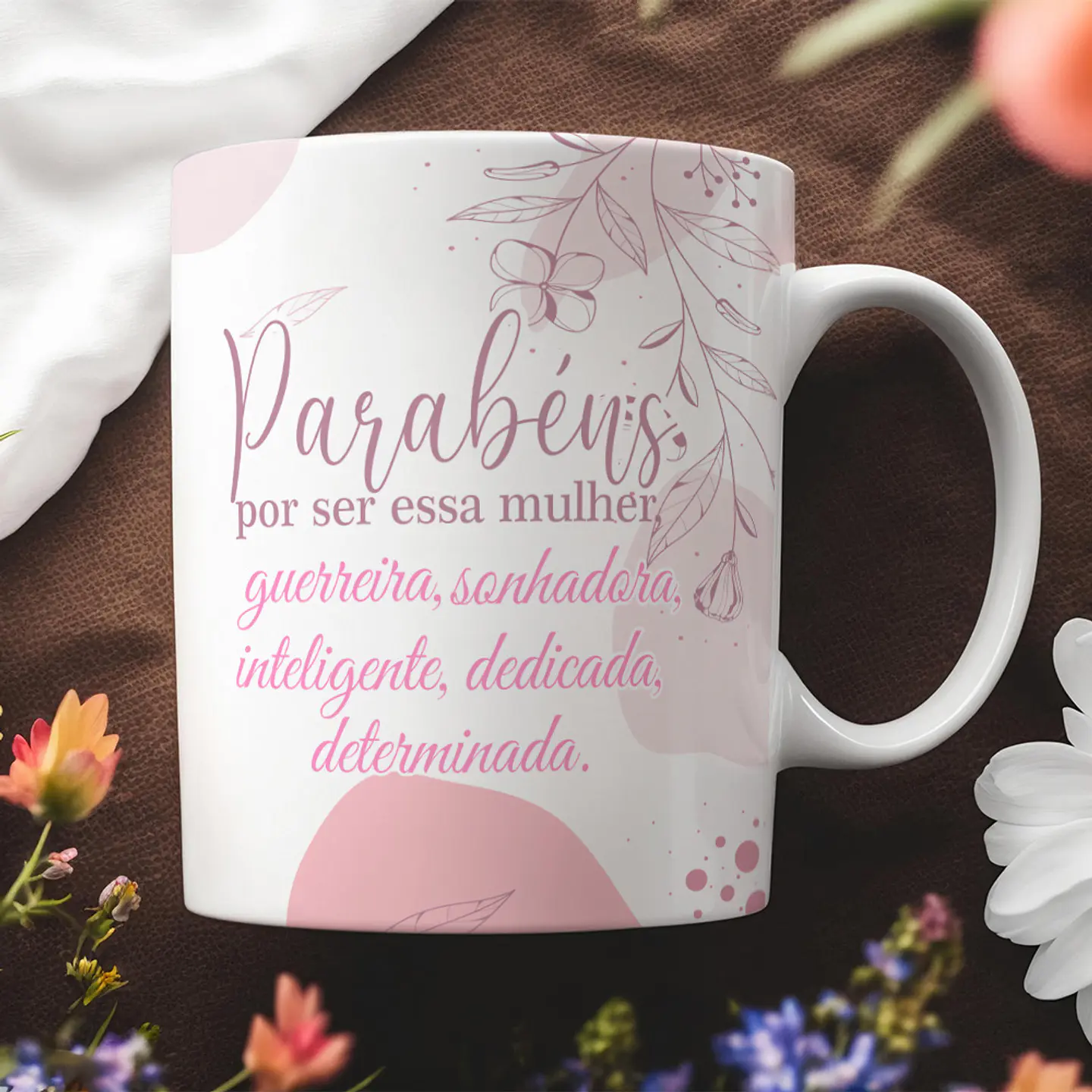 10 Artes para Caneca Dia das Mulheres Arquivo Editável 1