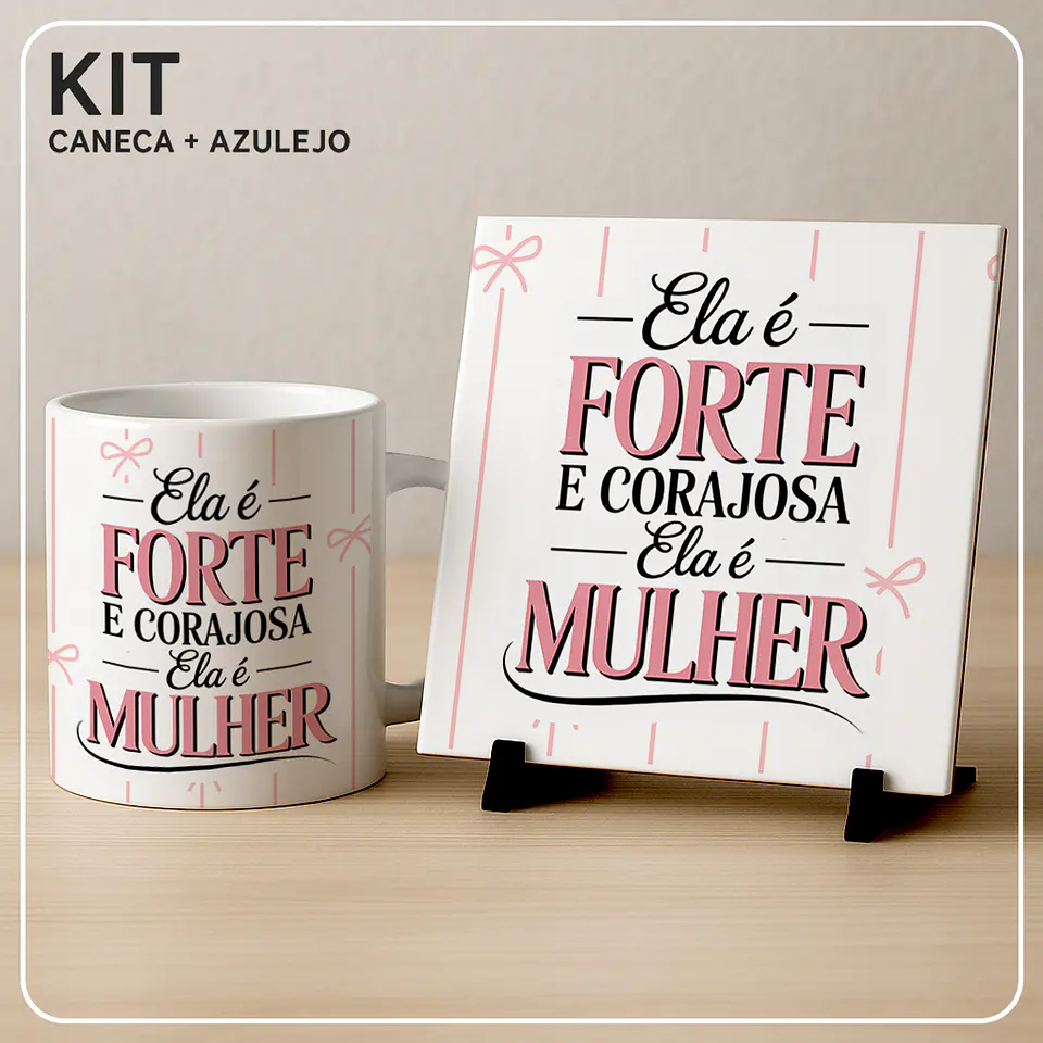 12 Artes para Caneca e Azulejo Dia das Mulheres Arquivo em Png  6