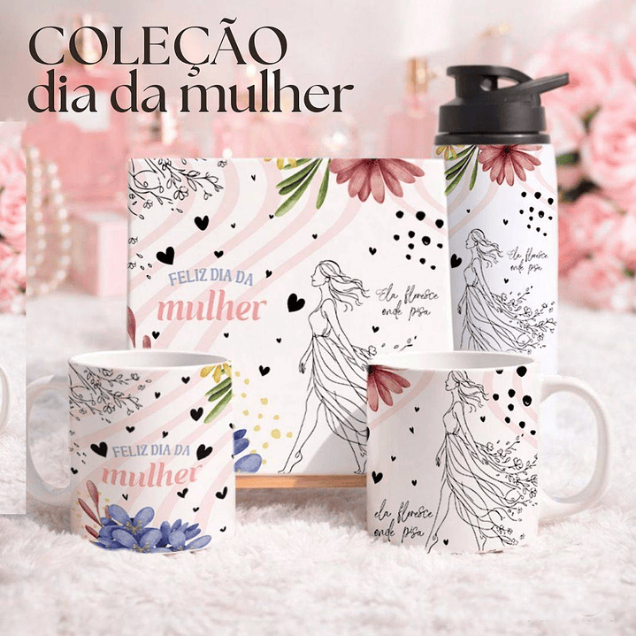 15 Artes para Azulejo Caneca e Squeeze Arquivo Editável  1