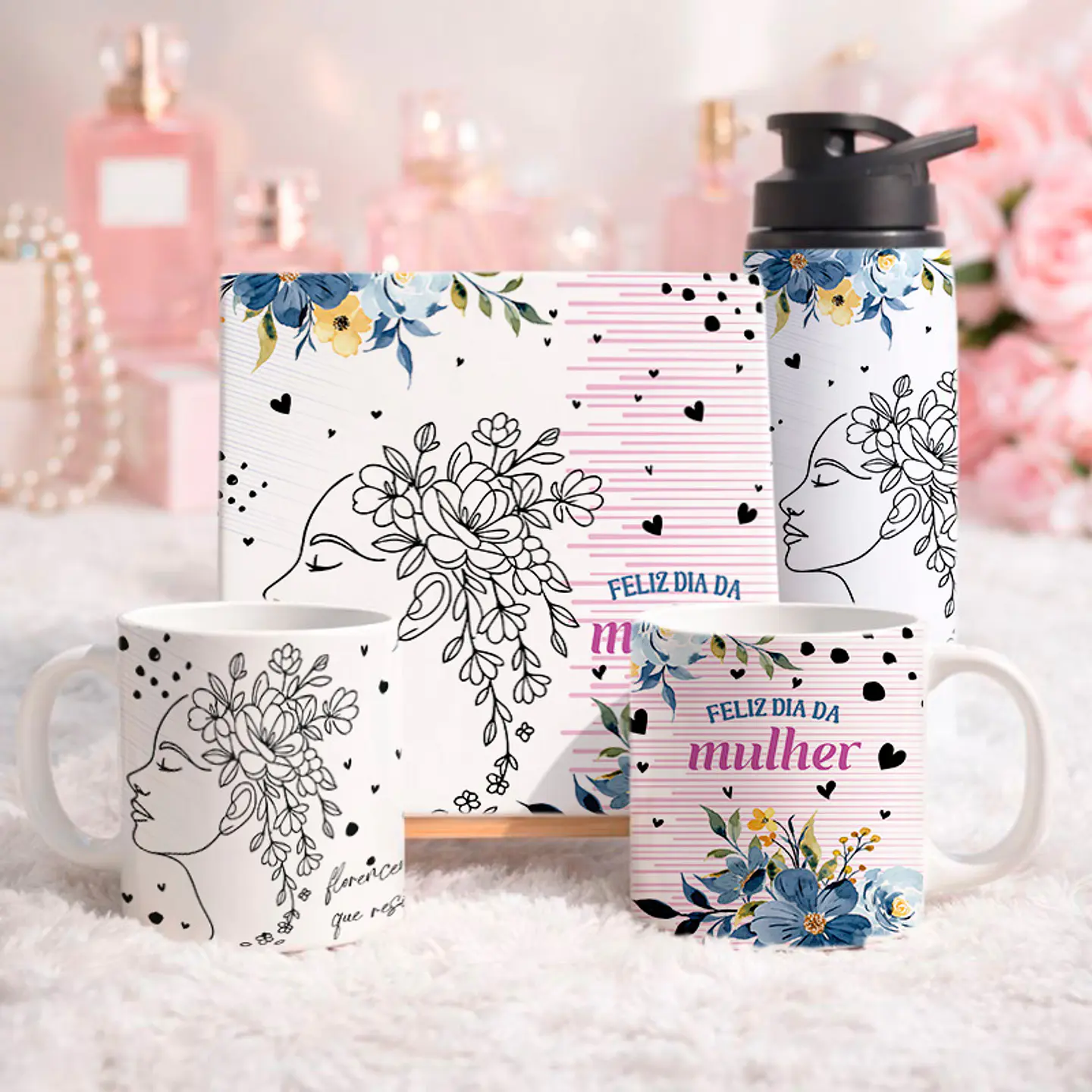 15 Artes para Azulejo Caneca e Squeeze Arquivo Editável  5