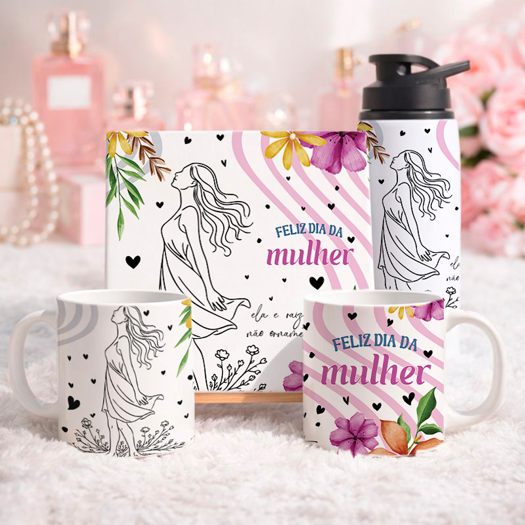 15 Artes para Azulejo Caneca e Squeeze Arquivo Editável  6