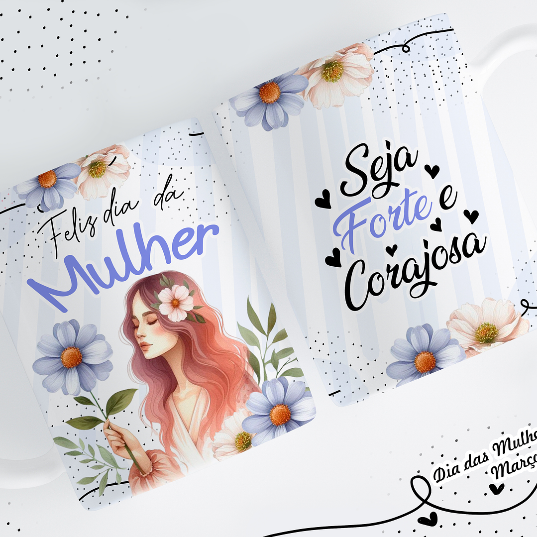 14 Artes para Caneca Dia das Mulheres Arquivo em Png  4