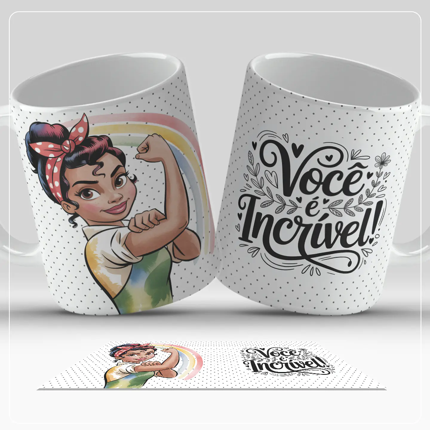 14 Artes para Caneca Dia das Mulheres Arquivo em Png  7