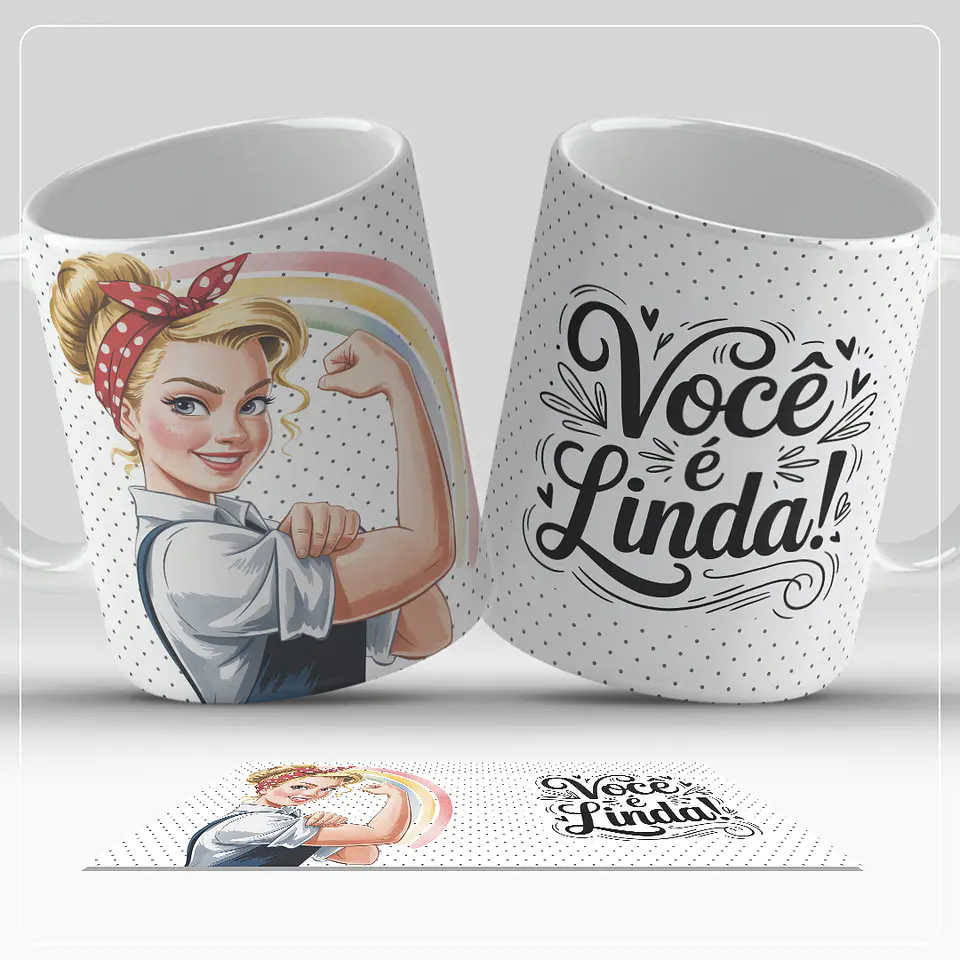 14 Artes para Caneca Dia das Mulheres Arquivo em Png  8