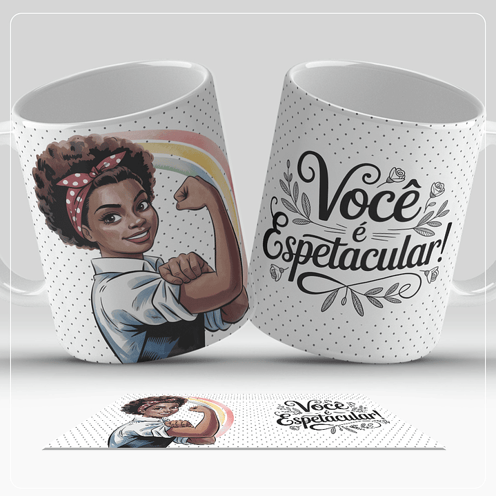 14 Artes para Caneca Dia das Mulheres Arquivo em Png  9