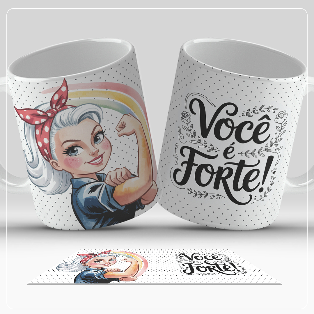 14 Artes para Caneca Dia das Mulheres Arquivo em Png  11
