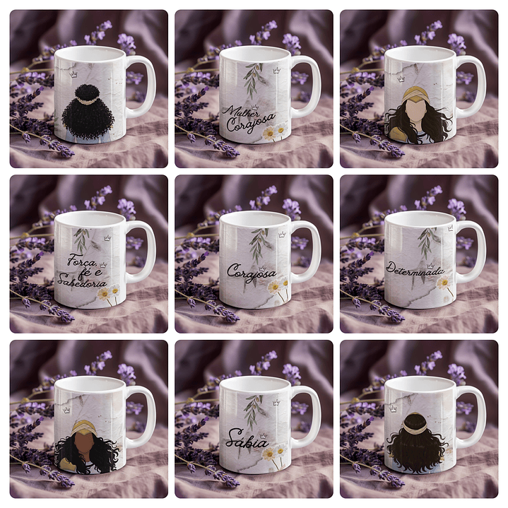 20 Artes para Caneca Dia Da Mulher Arquivo em Png 1