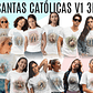 24 Artes para Caneca e Camisa Santinhas Catolicas Arquivo Editável - Thumbnail 3