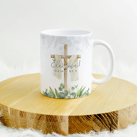 15 Artes para Caneca Páscoa Arquivo em Png