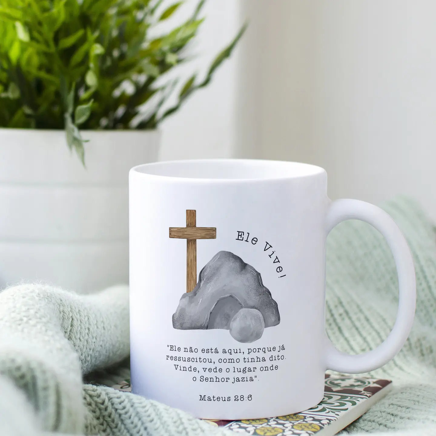 15 Artes para Caneca Páscoa Arquivo em Png 3