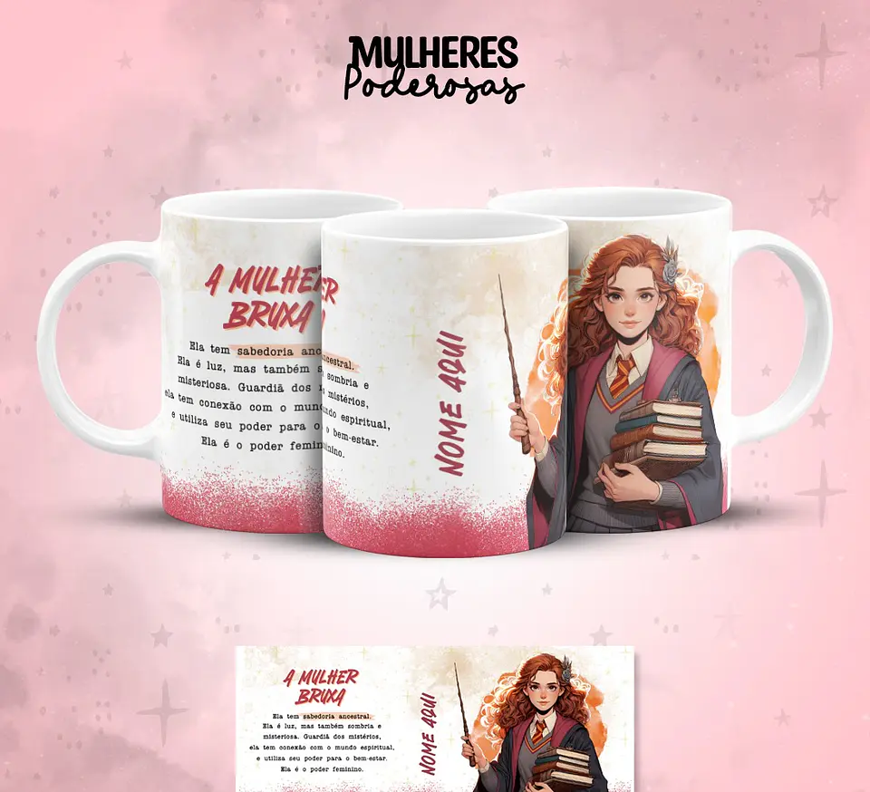 17 Artes para Caneca Dia das  Mulheres Personagens Arquivo em Jpg  1