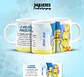 17 Artes para Caneca Dia das  Mulheres Personagens Arquivo em Jpg  - Thumbnail 9