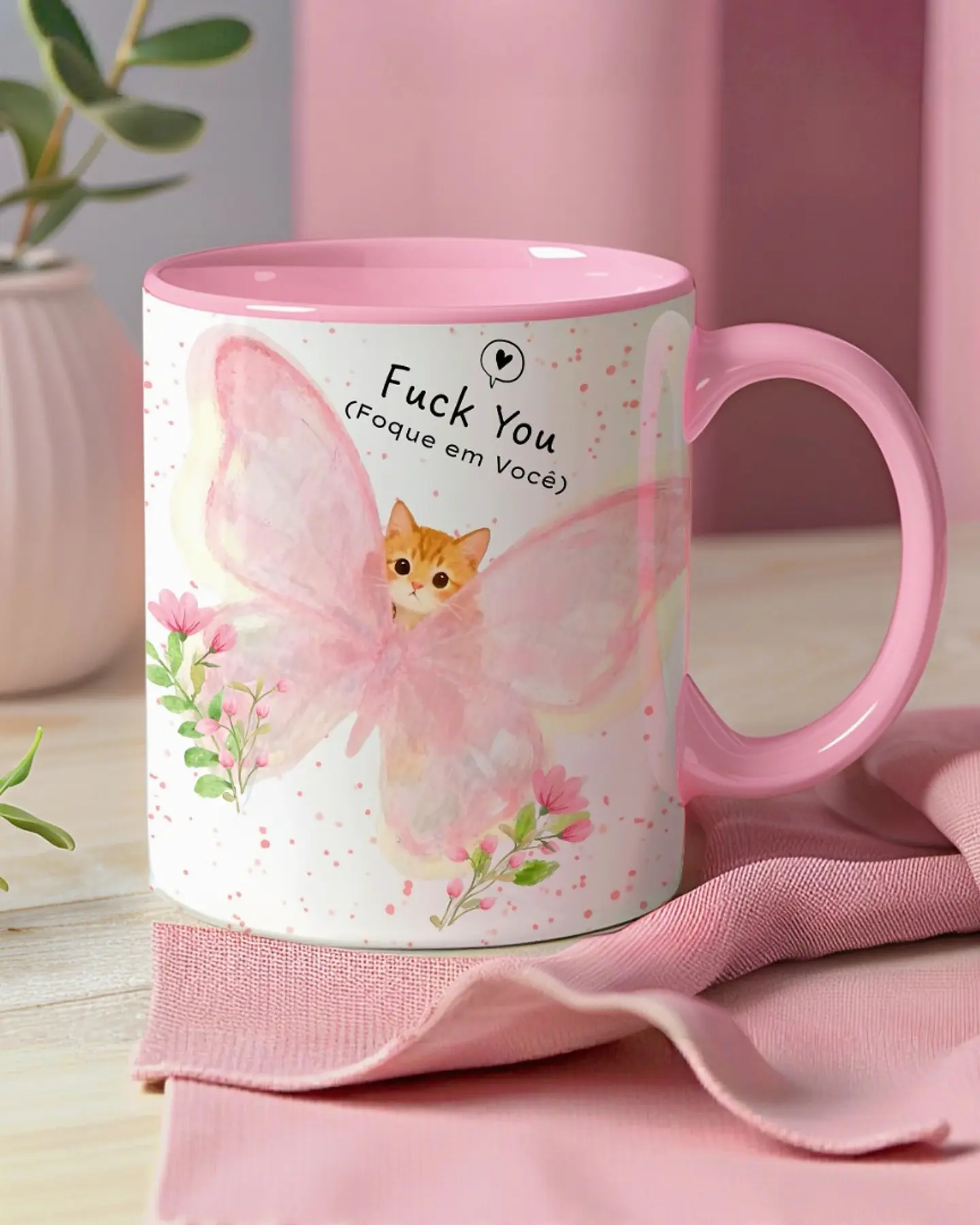 Arte Caneca Fuck You (Foque em Você) em Jpg 1