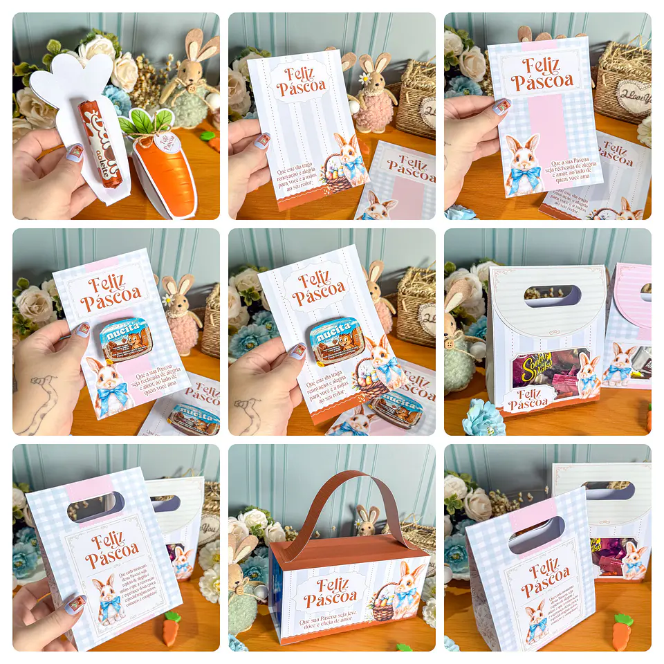 Arquivos Mimos Páscoa Coelhinhos Arquivo em Pdf 1