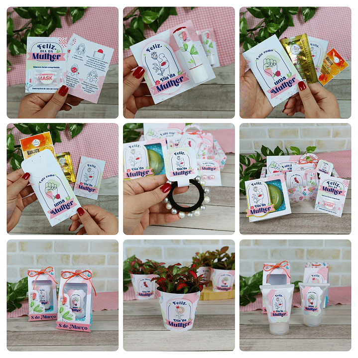 Arquivos de Corte Dia das Mulheres Mimos Arquivo em Pdf  4