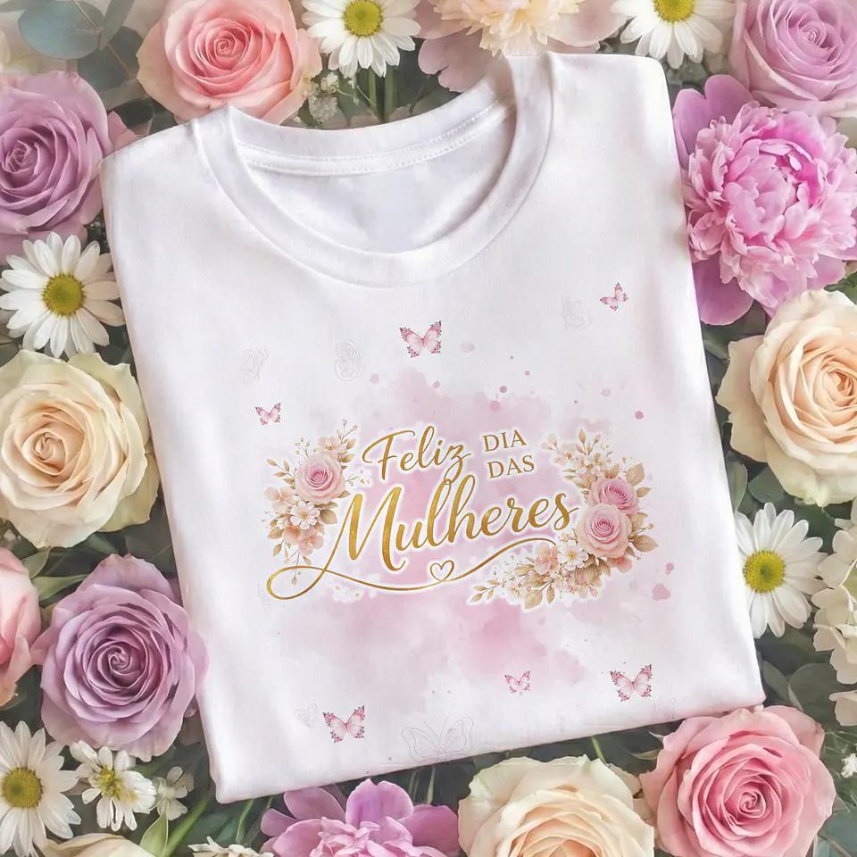 16 Artes para Camisa Dia das Mulheres Arquivo Editável  9